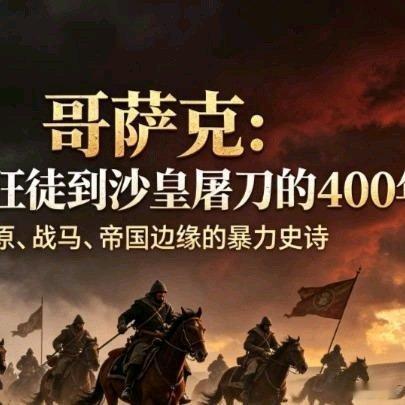 《哥萨克：从法外狂徒到沙皇屠刀的400年》哥萨克：从法外狂徒到沙皇屠刀的400年