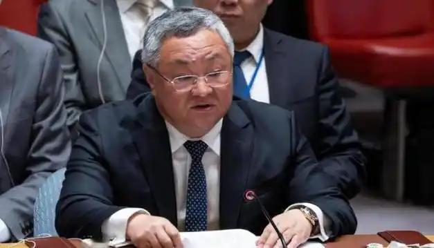 联合国大会上，日本冲击“入常”失败，四常都没想到，中国这么刚！日本的代表站在联合