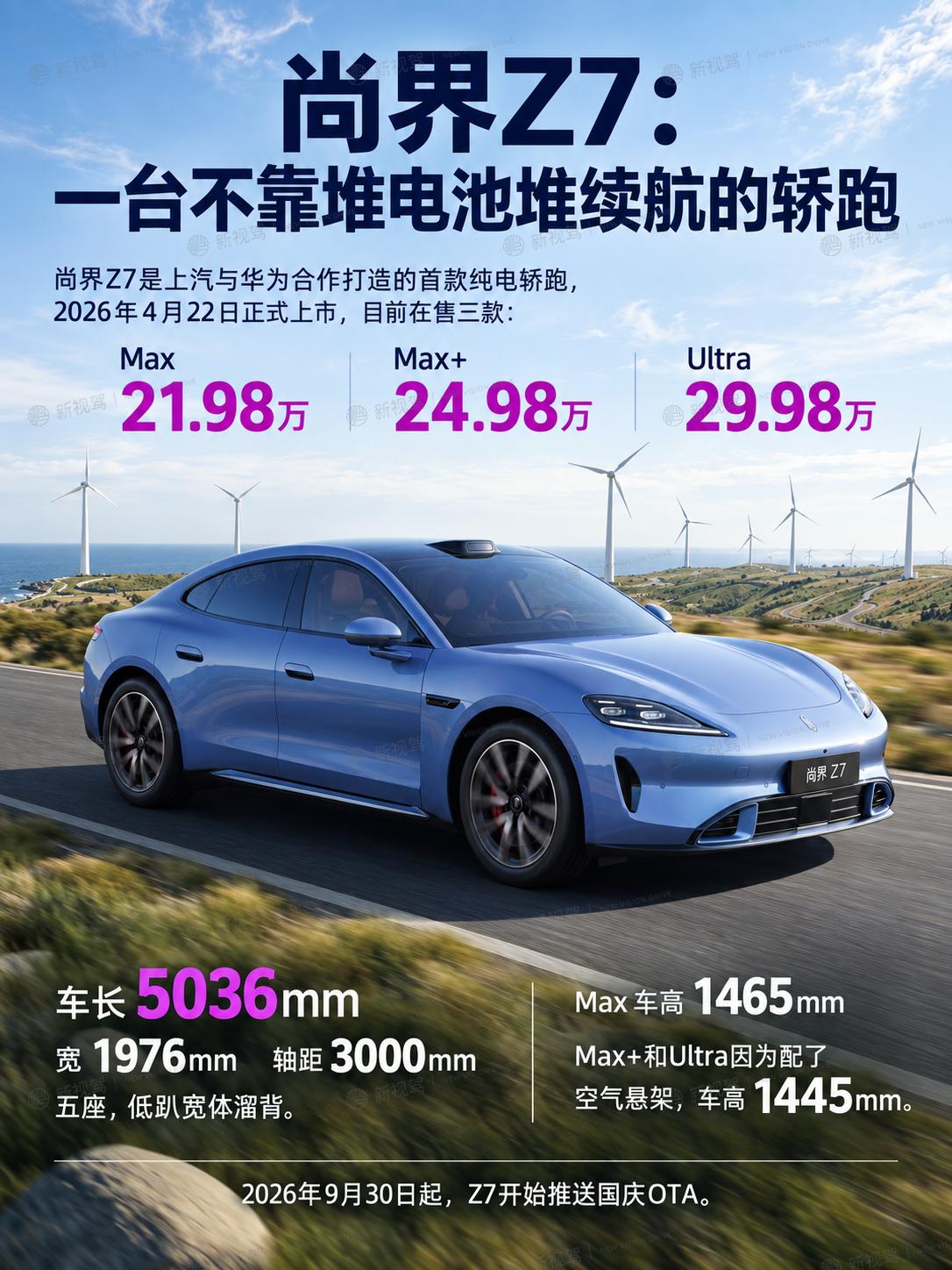 续航只能靠堆电池？尚界Z7打了谁的脸？
看了这么多新车，我越来越在意一个东西：一