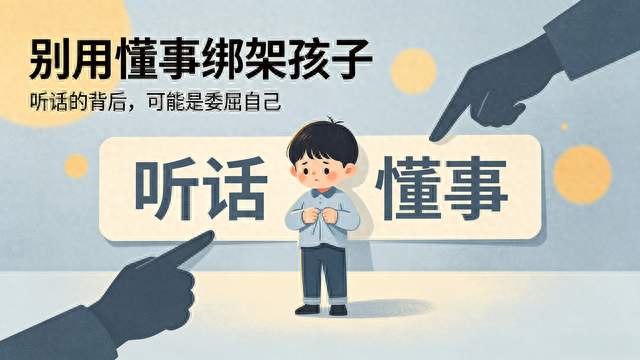 别用懂事绑架孩子，太听话的小孩，往往弄丢了自己