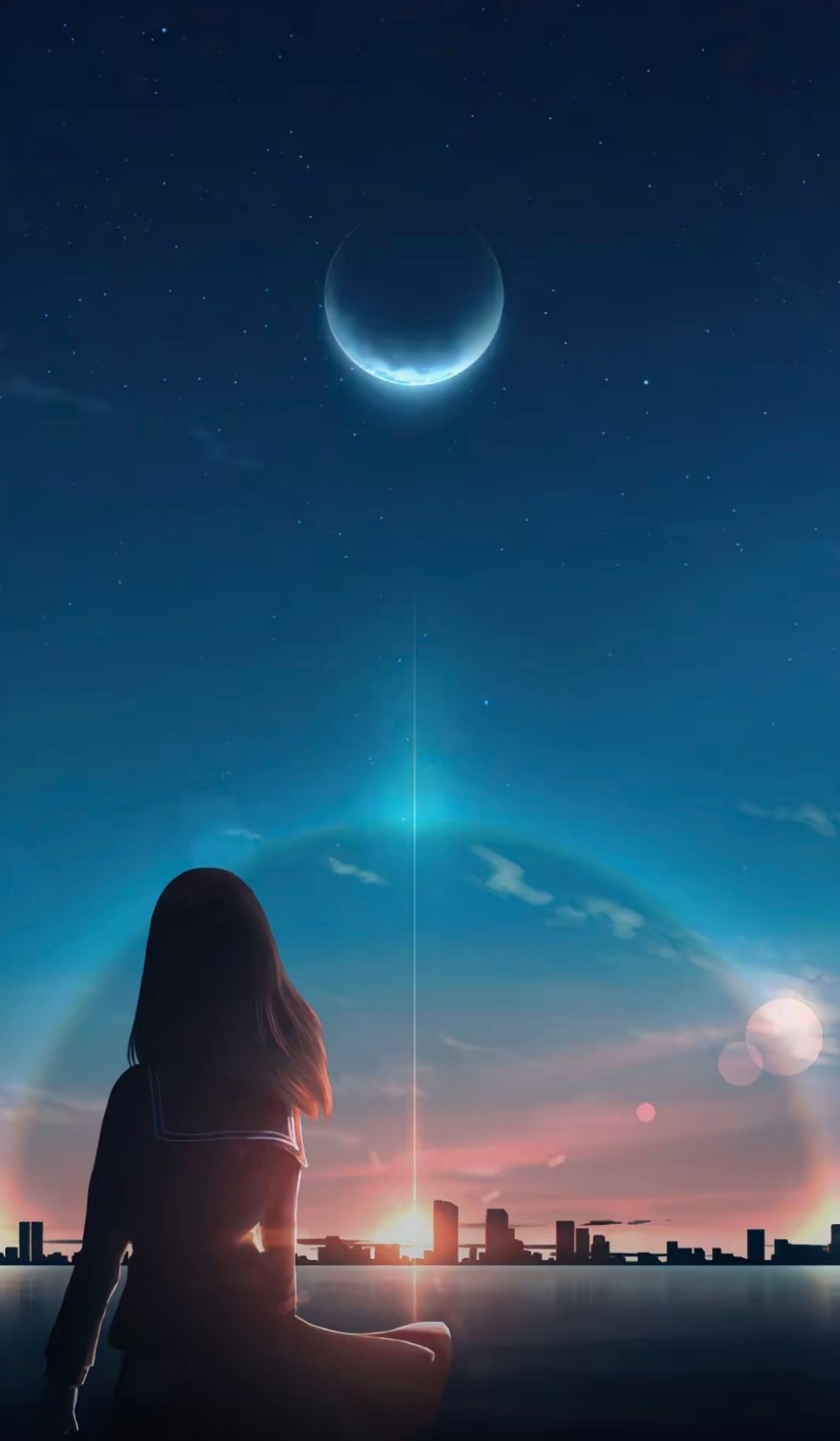 晚安 夜色温柔，星光为你铺就梦境。愿你一夜好眠。