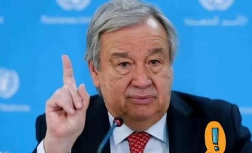 联合国发出“红牌警告”，随着中日矛盾愈演愈烈，秘书长古特雷斯曾公开指出，二战真正