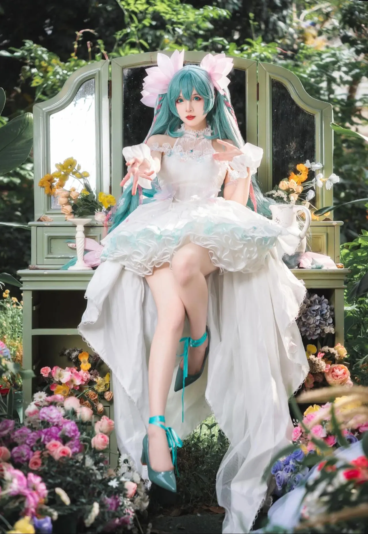 二次元少女 coser cos 初音未来cos 初音未来