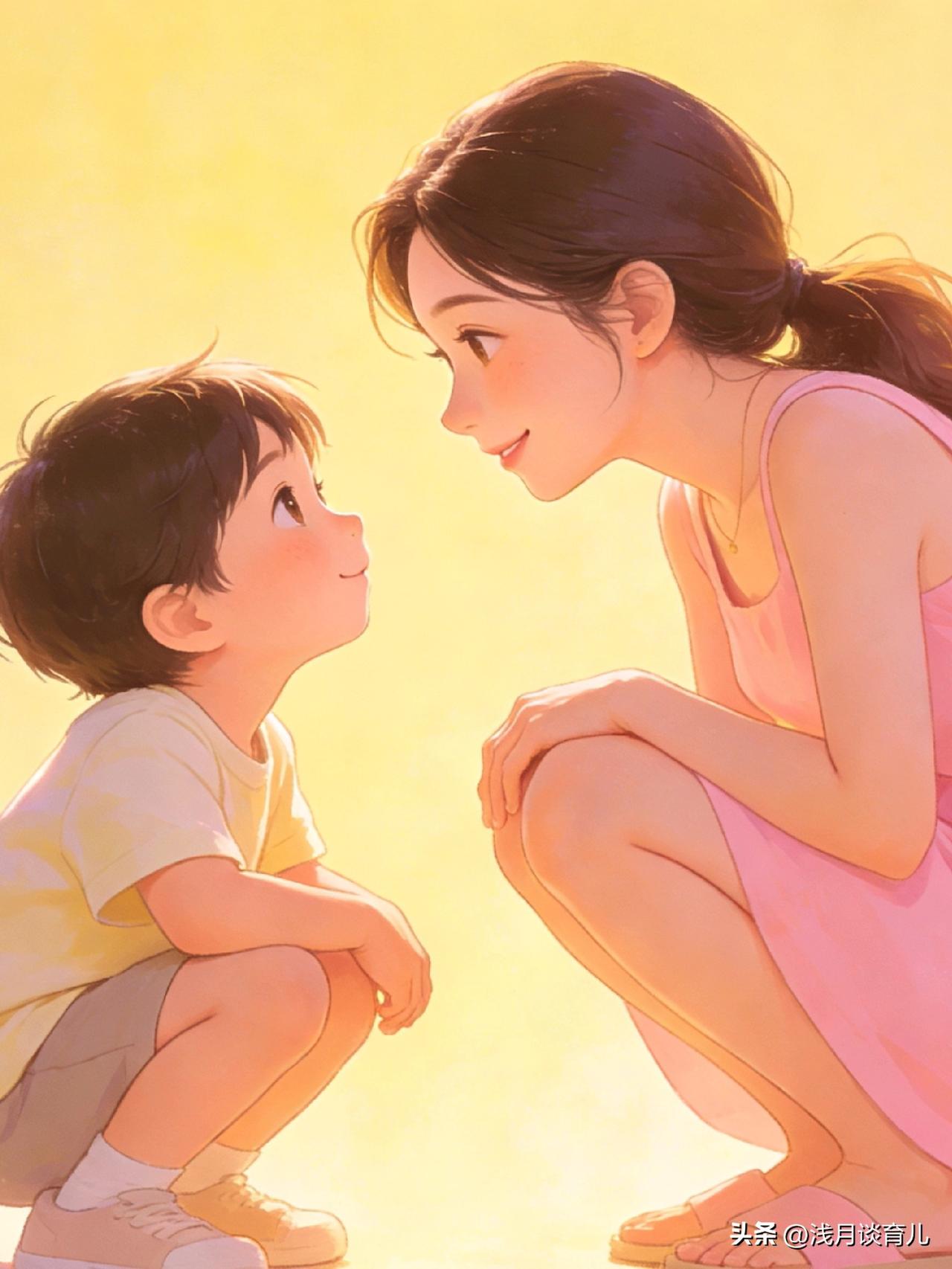 跟孩子沟通，真的不用吼。
会说话的父母，说几句就够了。
 
分享 5 句亲子沟通