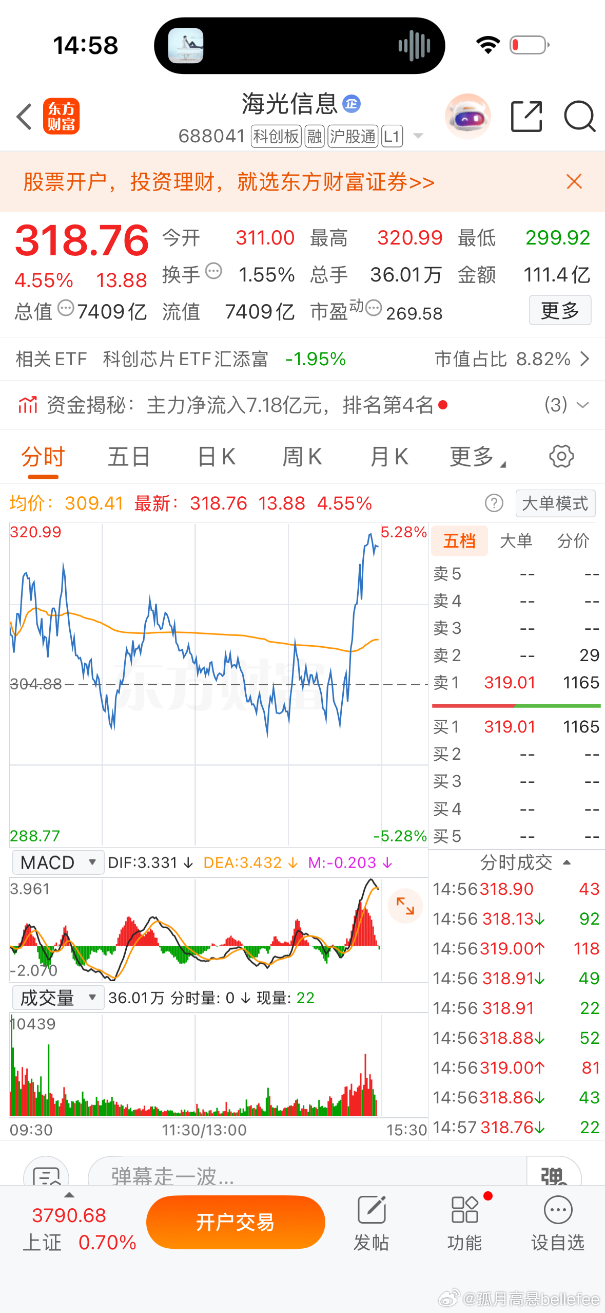 a股行情  虽然没抄到最低点，但这波判断还算是对的，量价都很好。明早拉高没量了就