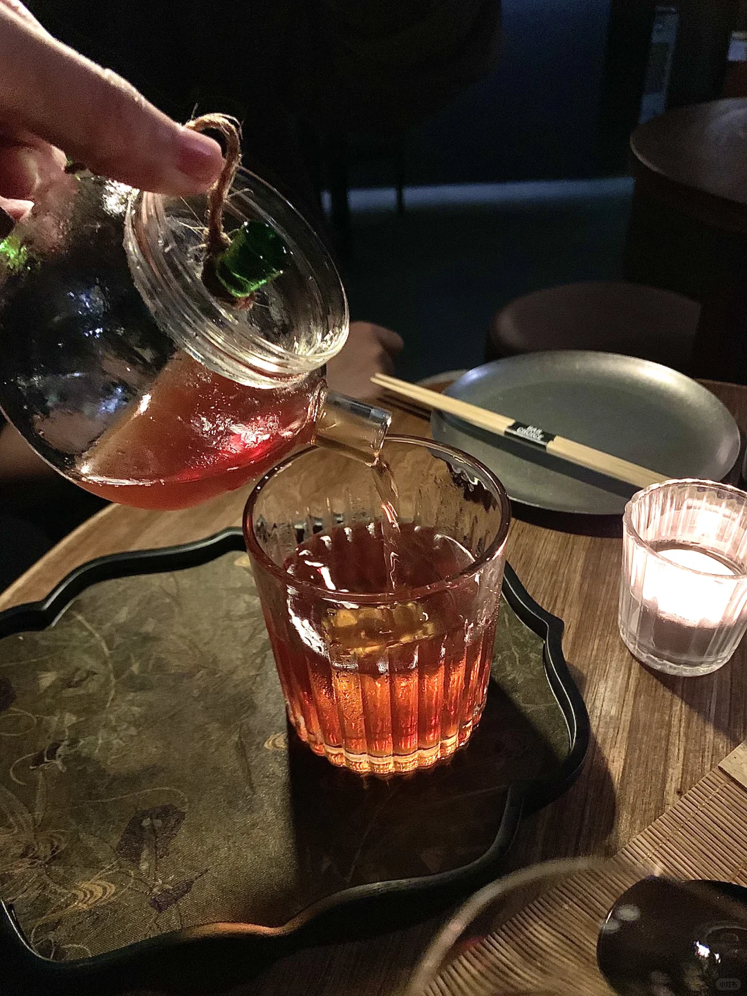 一茶三吃！上海新开的中式漂亮酒！