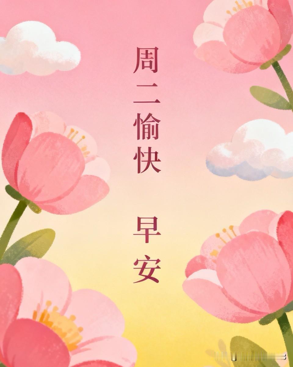 周二愉快，早安，愿你今天元气满满，加油！
💘🌹²²⁰²⁶/₀₆.₀₉ᵕ̈ ?