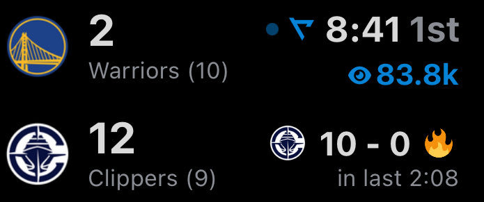 勇士开场被爆了勇士vs快船NBA附加赛