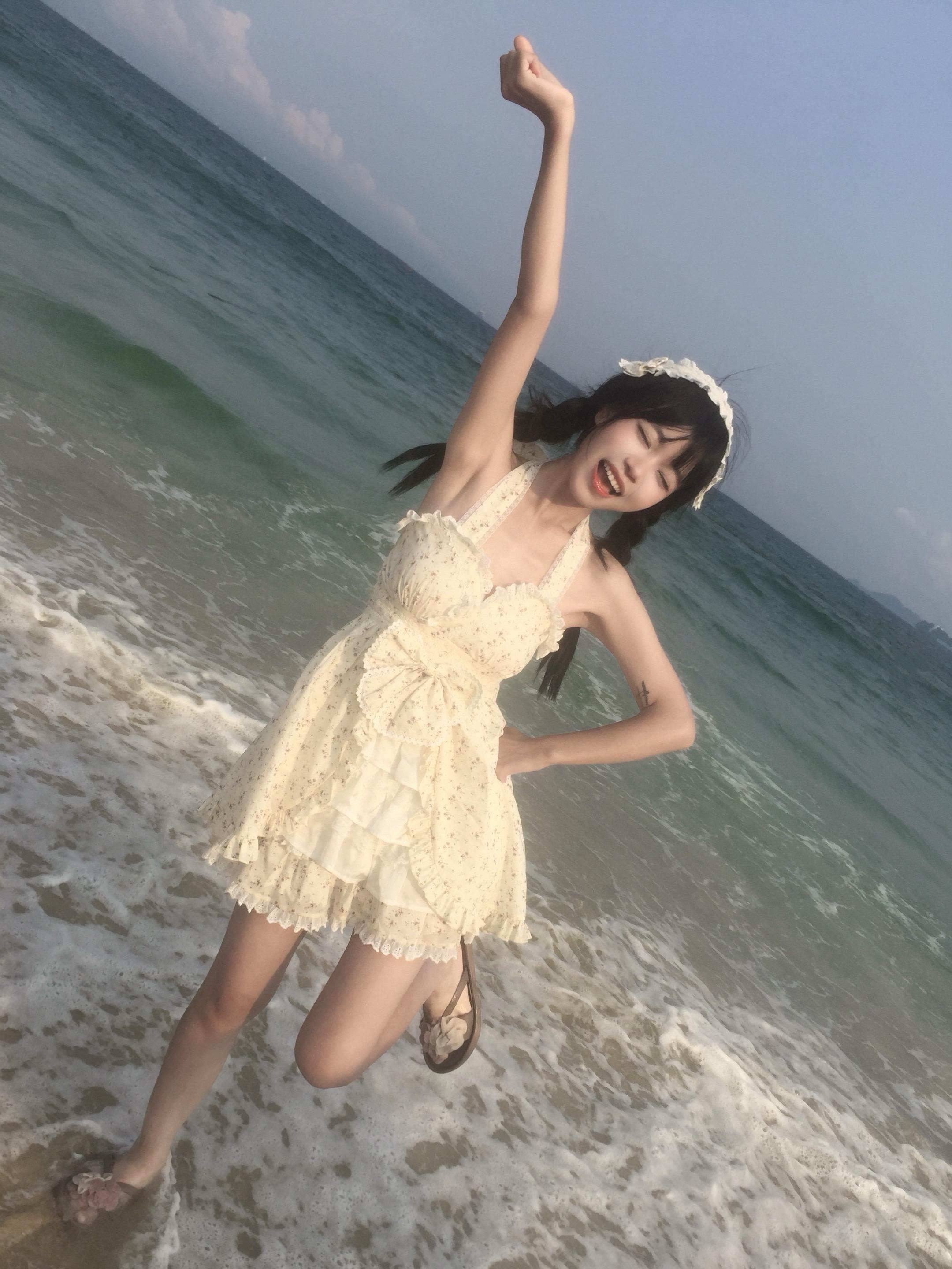 听海浪声和心跳频率的契合。