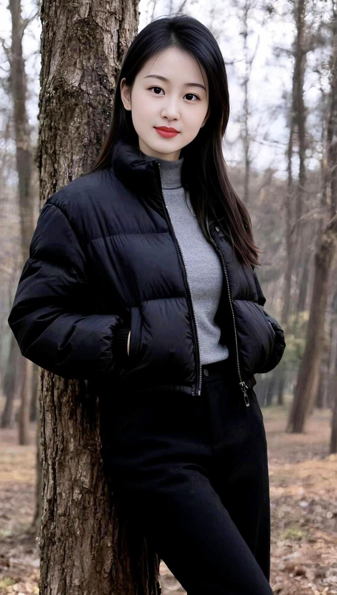 森系随拍 颜值在线 甜美女孩穿搭 优雅气质抖音小助手dou上热门