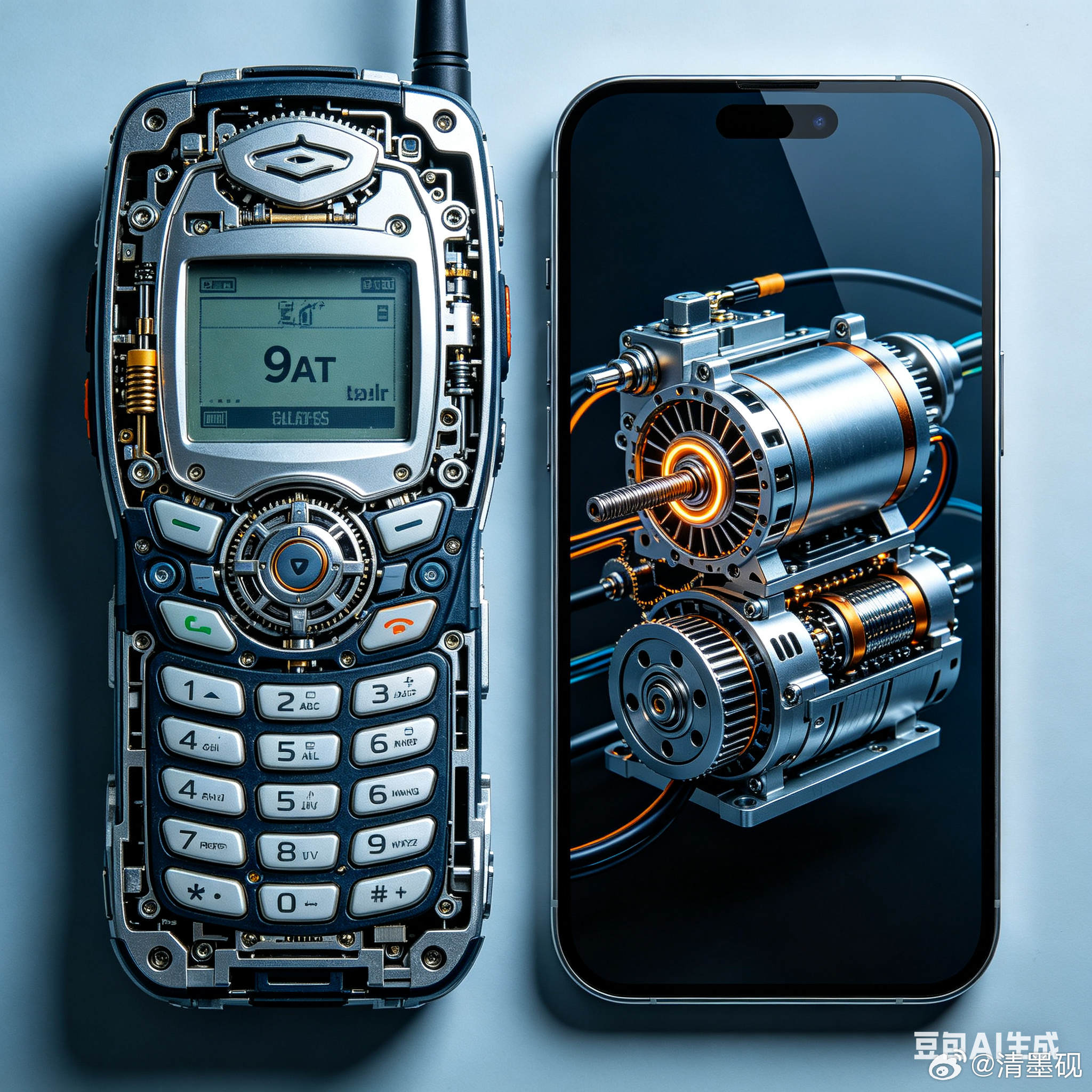 如果把化油器时代的汽车比作模拟时代的电话，没有一点数字化东西；把涡轮增压时代，比