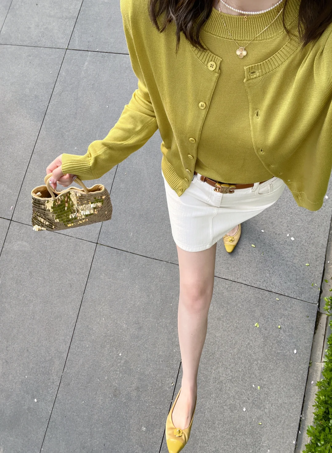 谁懂春天和亮色系的配适度！这套好美好显白！