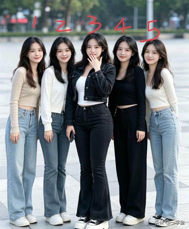 什么样的女孩可以被称为美女1~5号美女，各具特色，各有千秋，你觉得几号最漂亮？