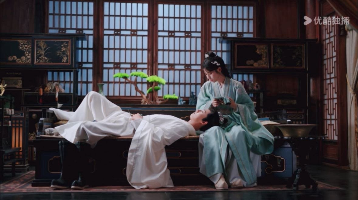 鹤男江湖侠女感拉满了 从造型到气质，鹤男就是侠女本女！钟霖那种“我知道什么是对你