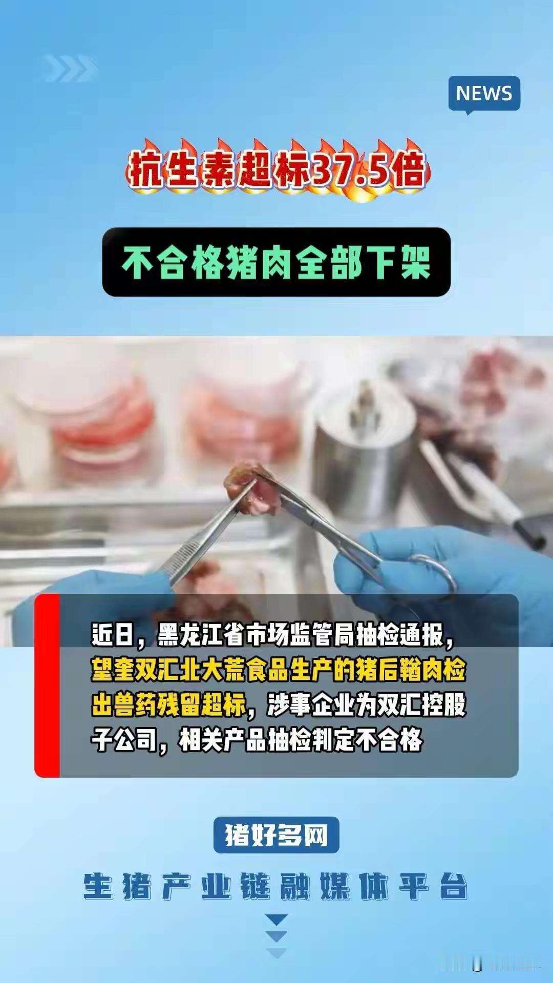 狂超38倍！双汇“毒猪肉”曝光，你还敢放心吃肉吗？

你手里的那块猪肉，真的安全