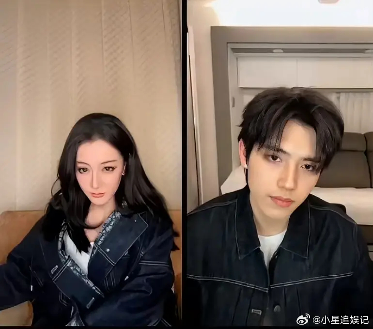 来看看两位主演的自豪状态怎么样？ 