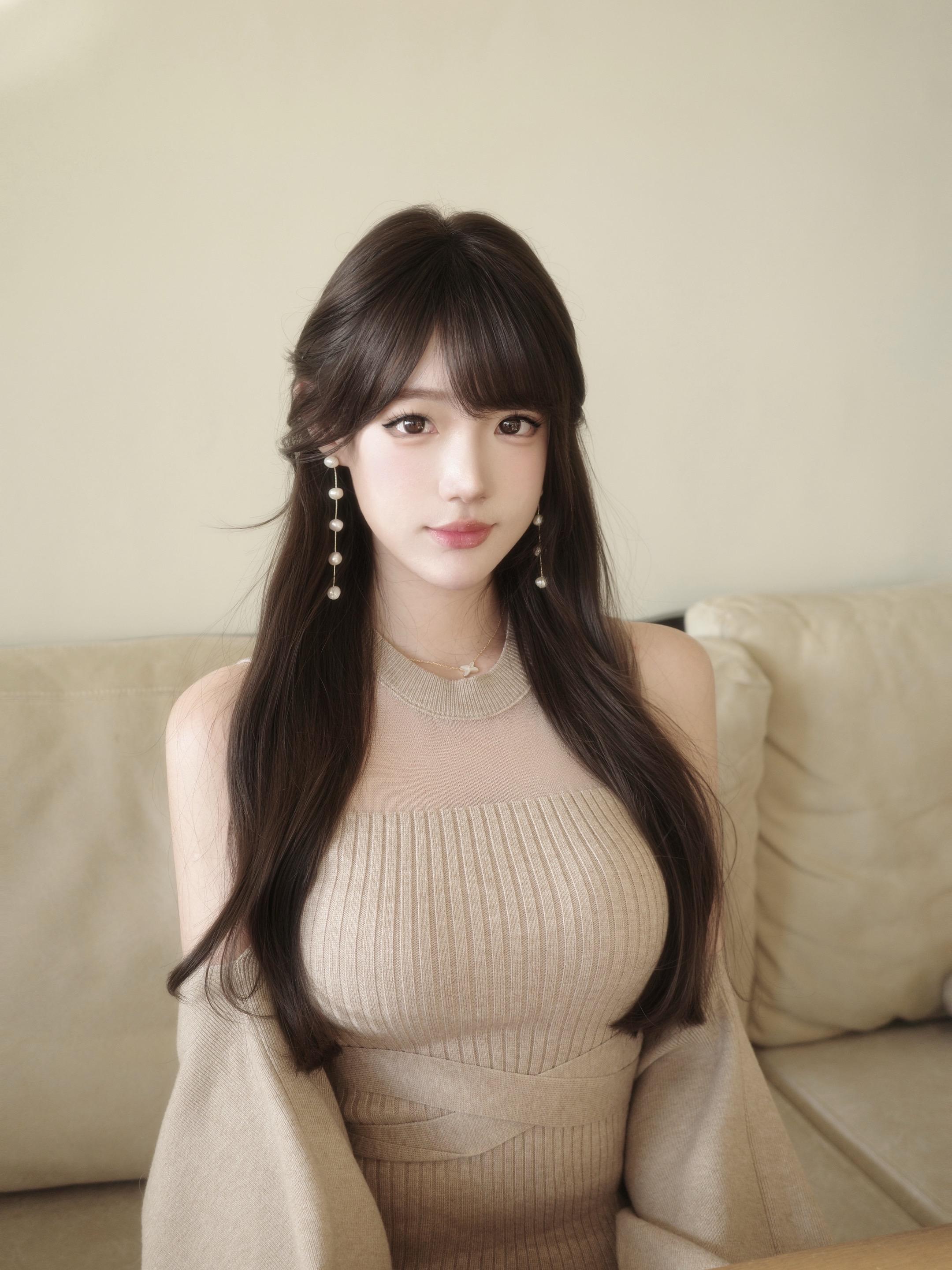 比冷空气先感知到的 是她身上的香味