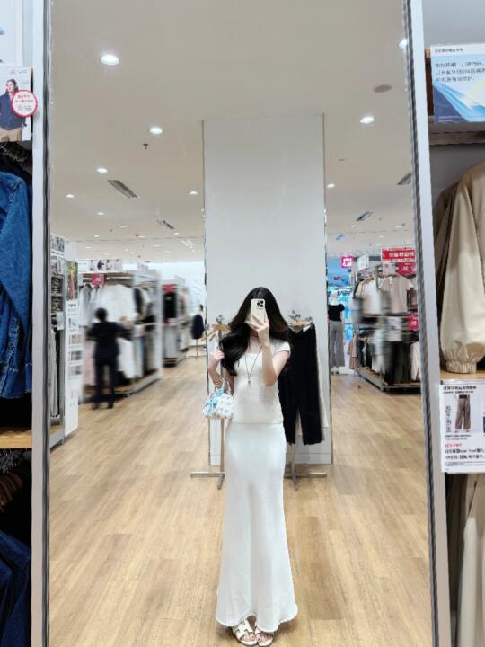 UNIQLO✨温柔姐姐风太太好看了~