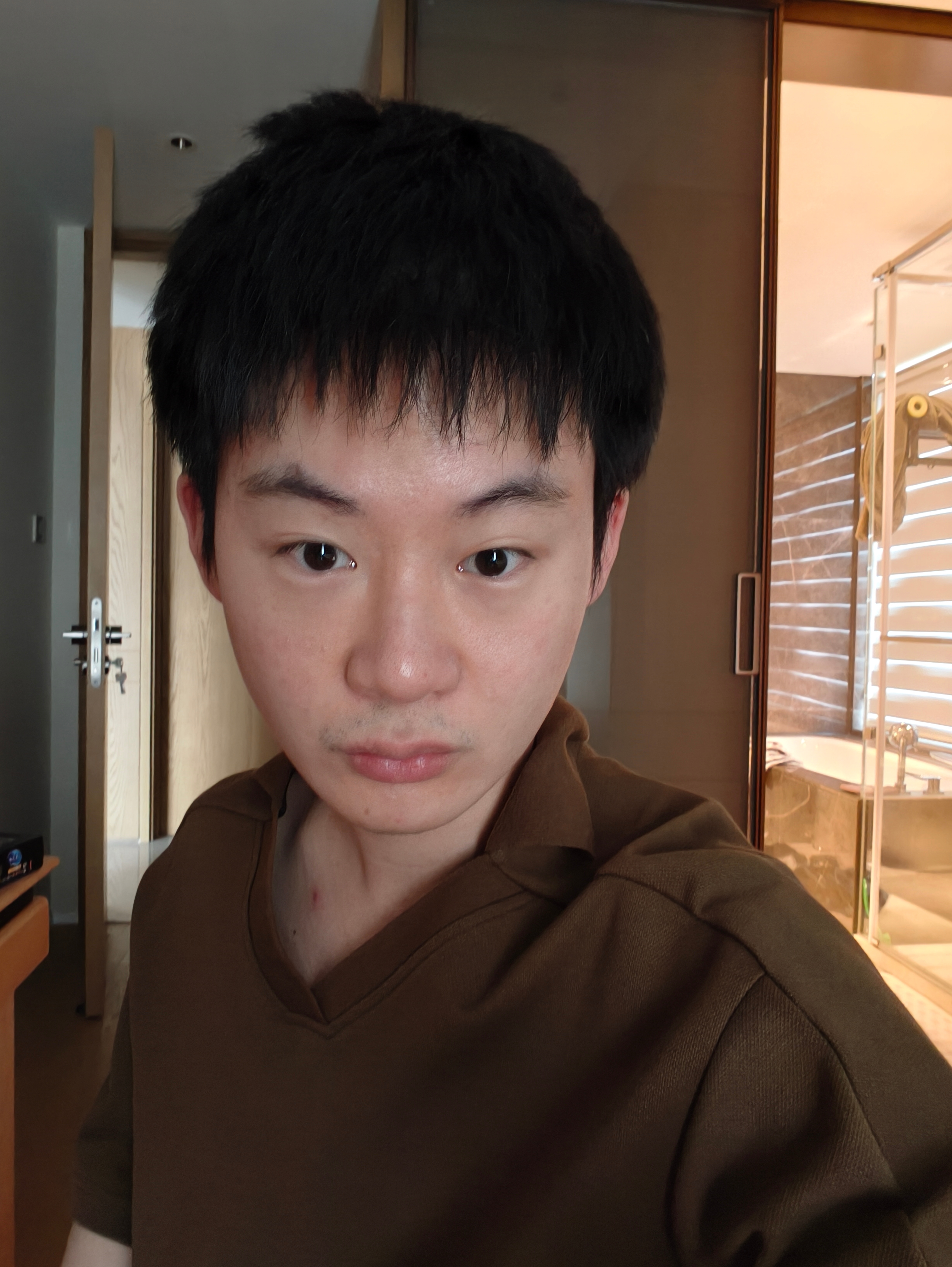 鼻头做圆点挺好的 