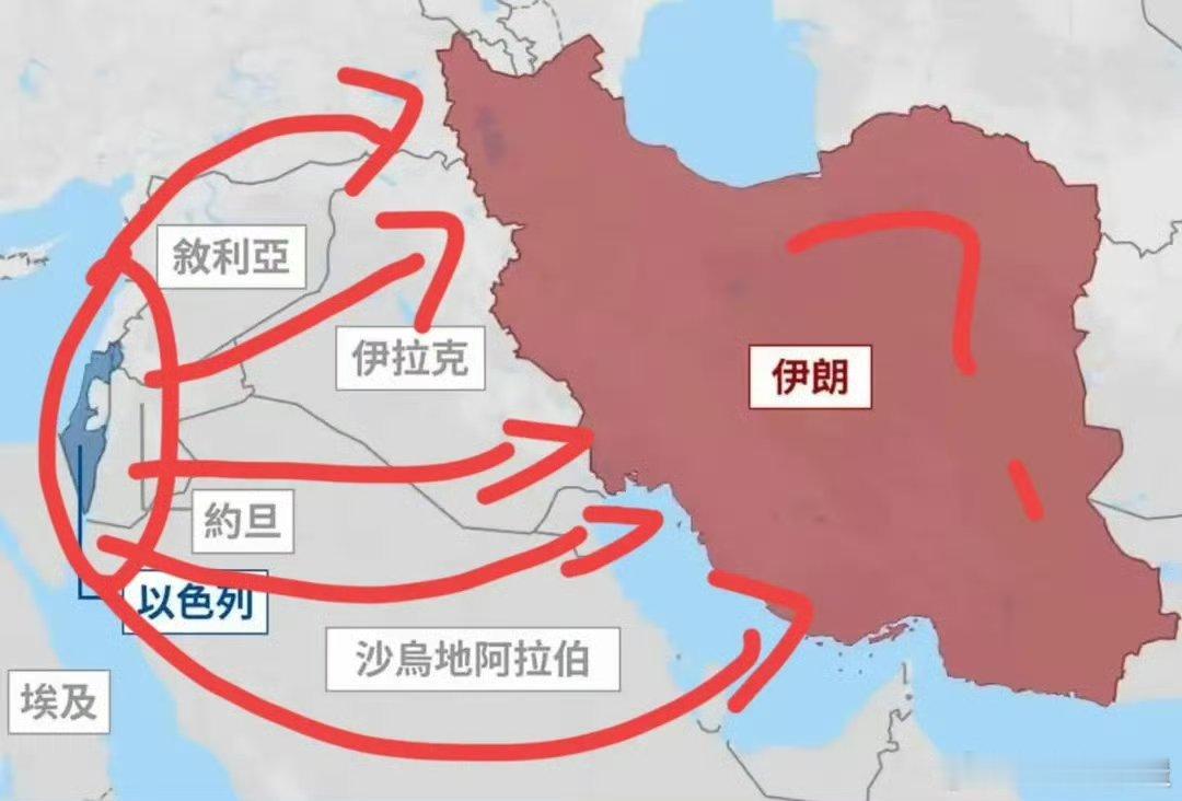 伊朗为什么不敢首先攻击以色列？其实很简单，实力不允许。表面看起来，伊朗实力不弱，