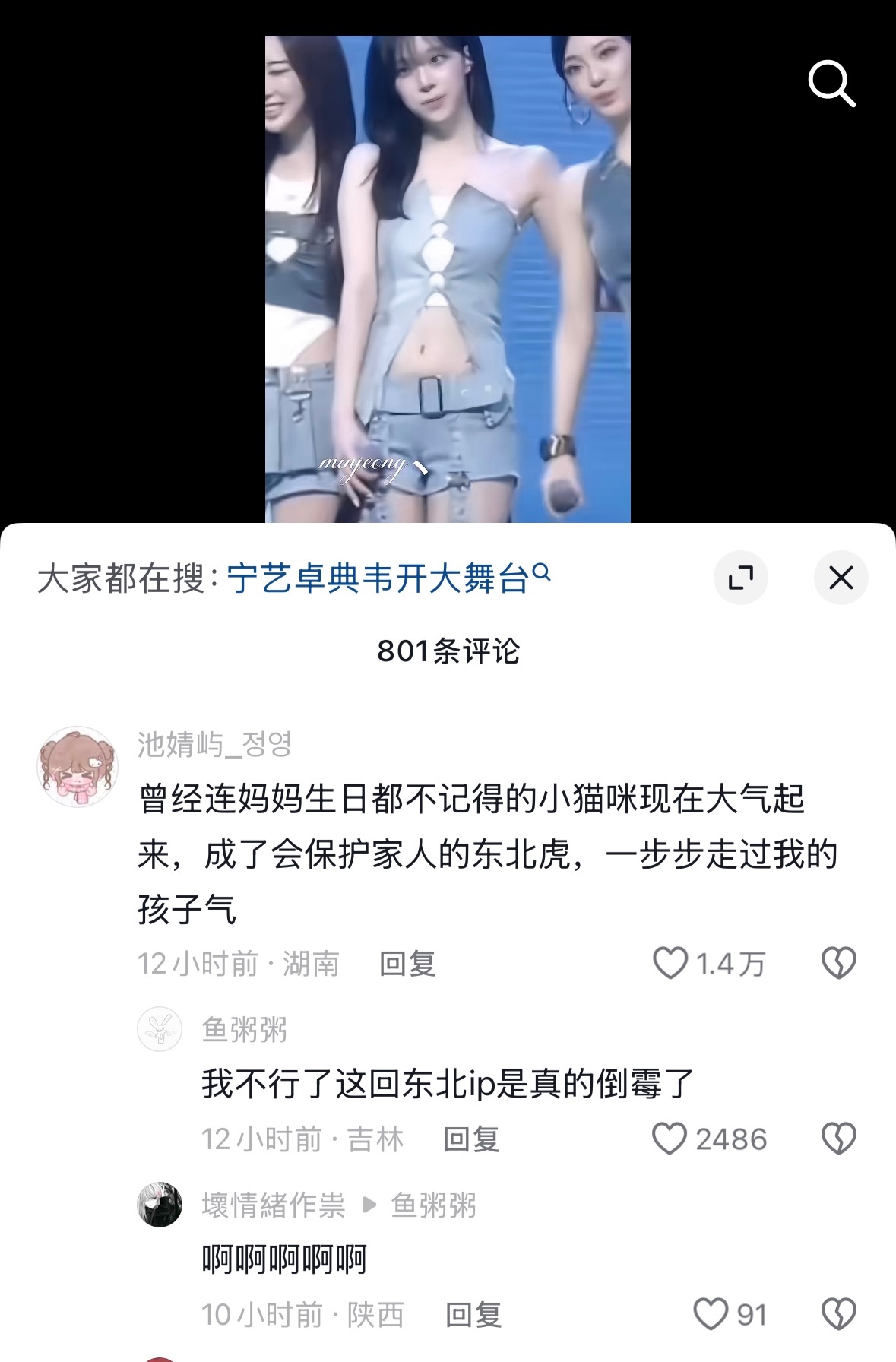我笑的好痛 曾经不记得妈妈生日的小猫咪现在大气起来，成了会保护家人的东北侃宁，一