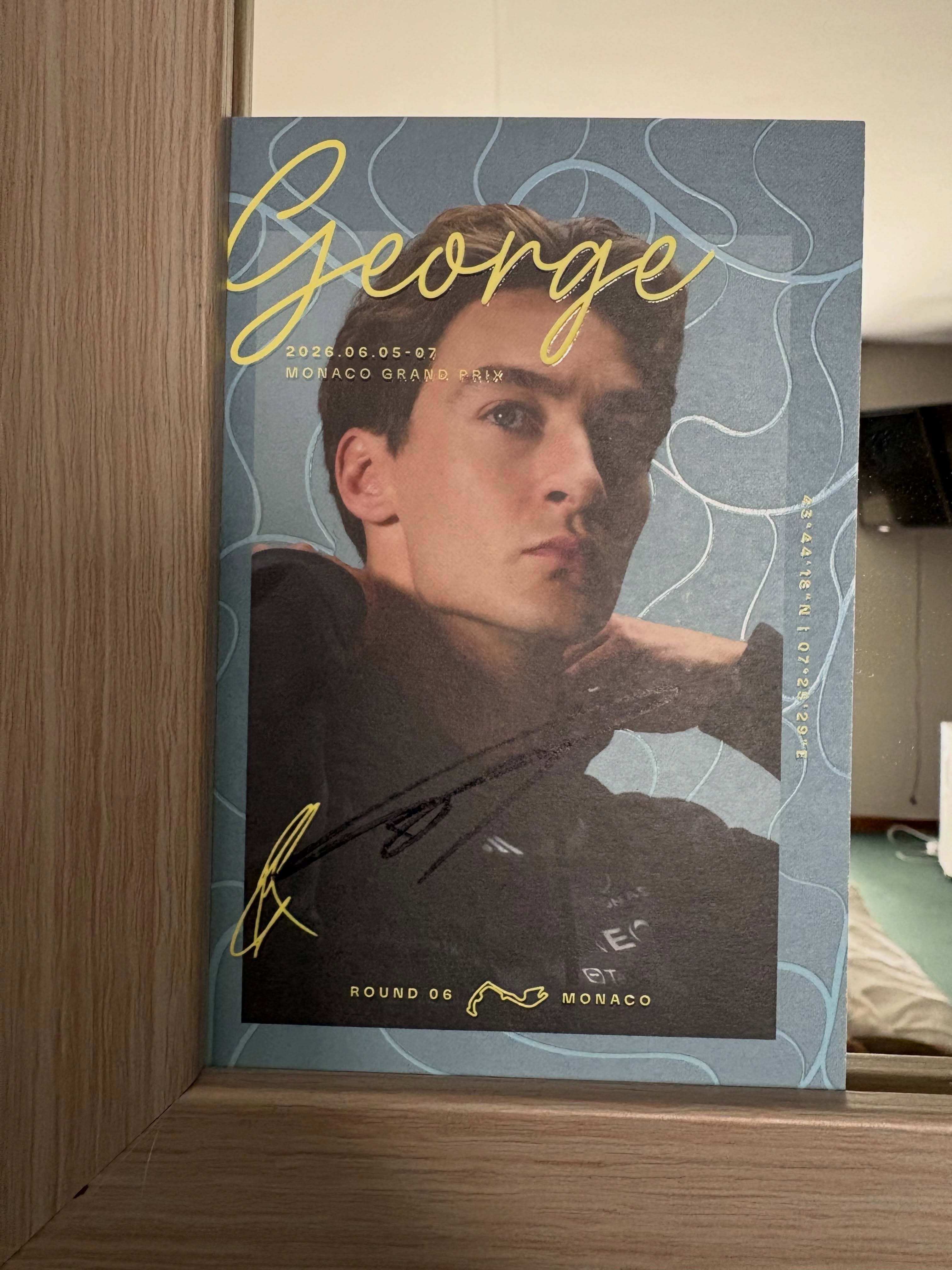 2026摩纳哥George的车手卡请上链接 ©️phebevervaert乔治拉
