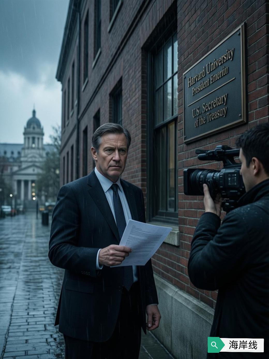 这事儿越挖越深了。

《纽约时报》前两天爆出来，哈佛前校长、美国前财长劳伦斯·萨