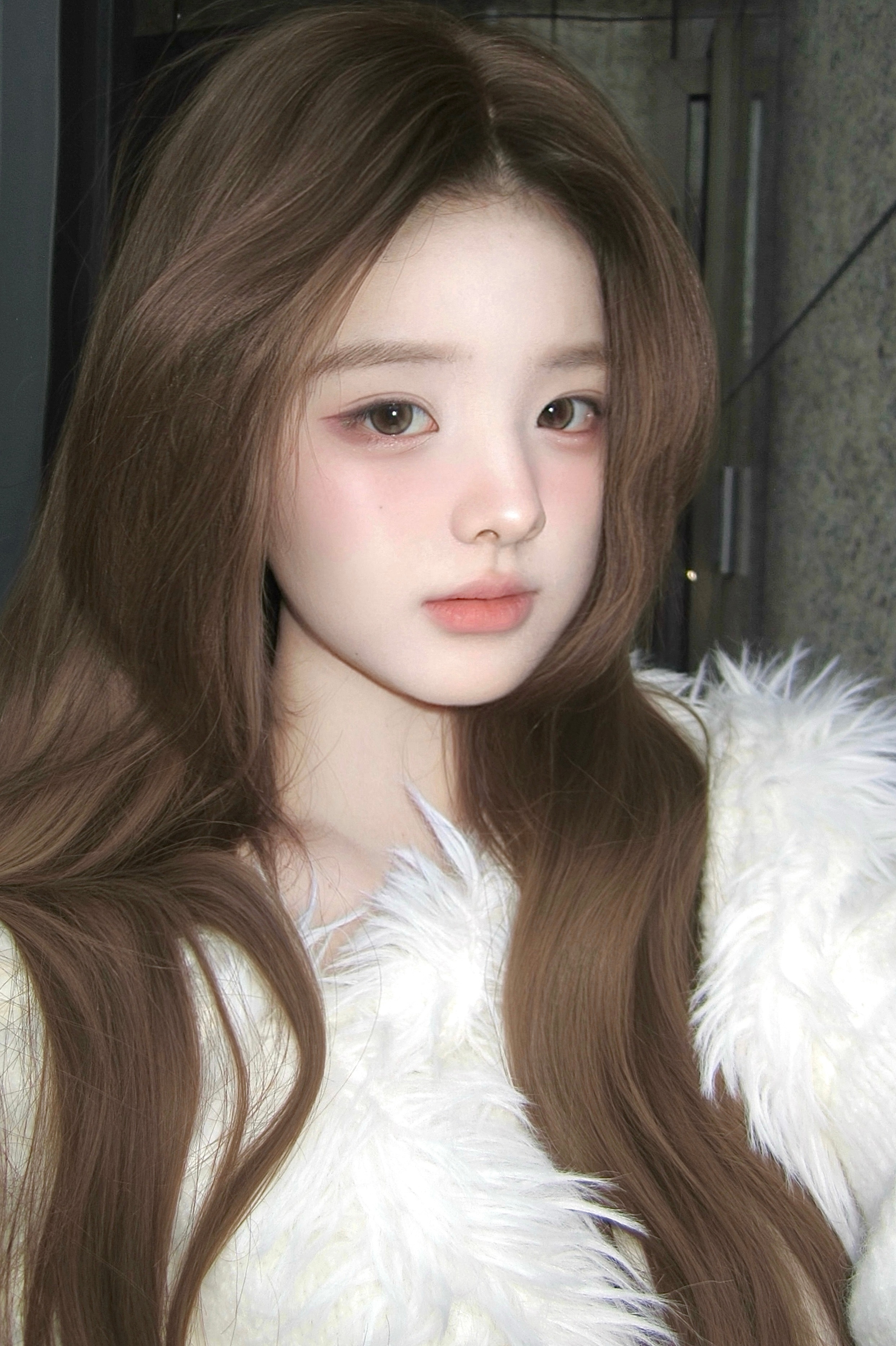 好久没拍过大头照! 