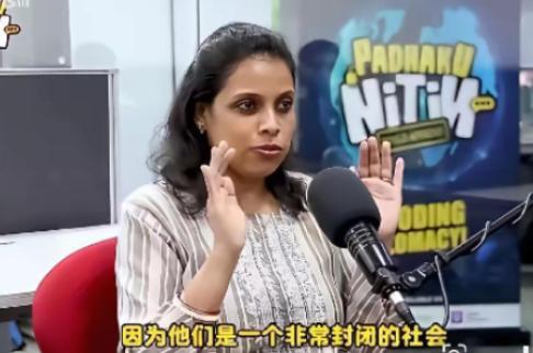 清华全奖白吃白喝供出来的印度女留学生，回国就翻脸骂中国“封闭”、嫌咱们“有偏见”