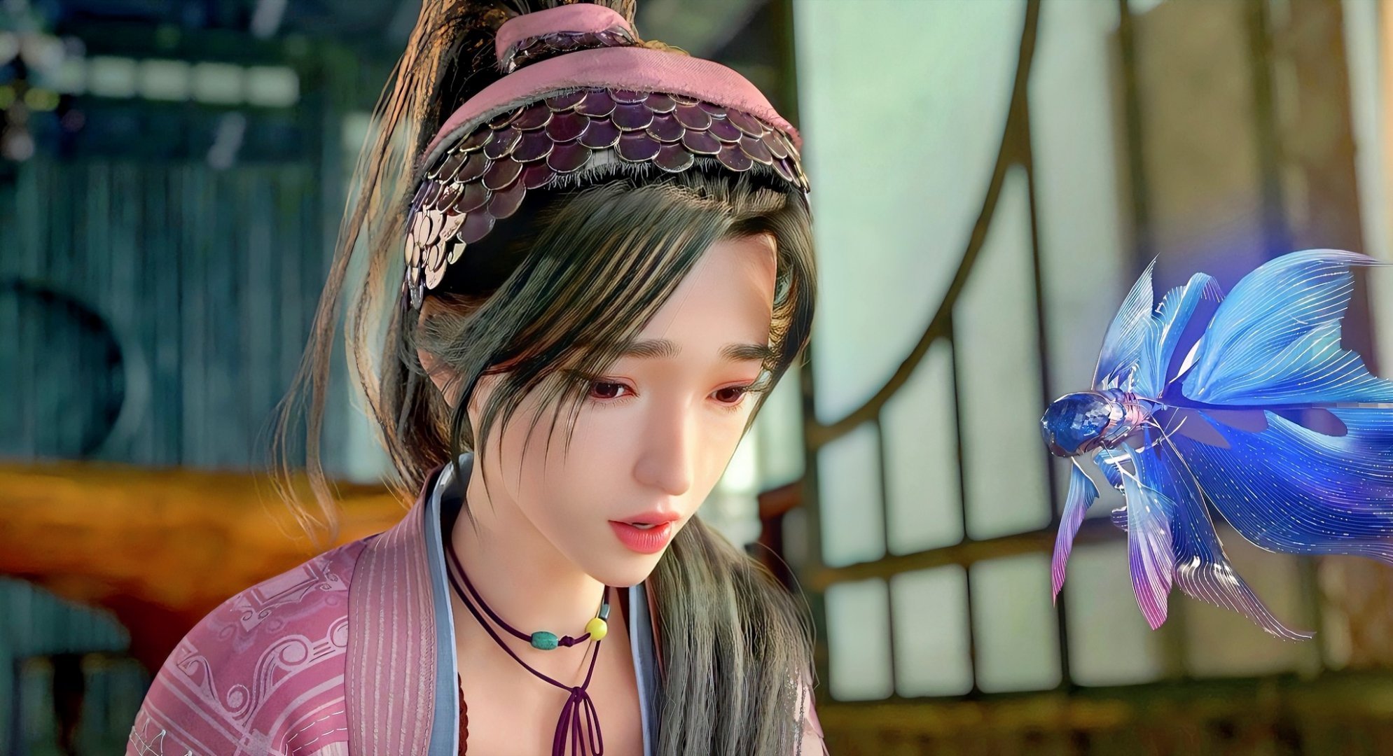 #眷思量屠丽#      花满衣袖思故人，丽娘回眸百媚生୧꒰•̀ᴗ•́꒱୨#夏日