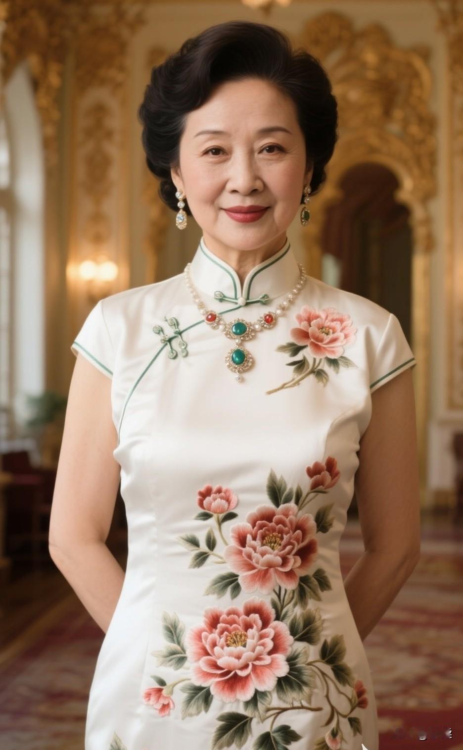 60多岁了师傅穿旗袍吗？