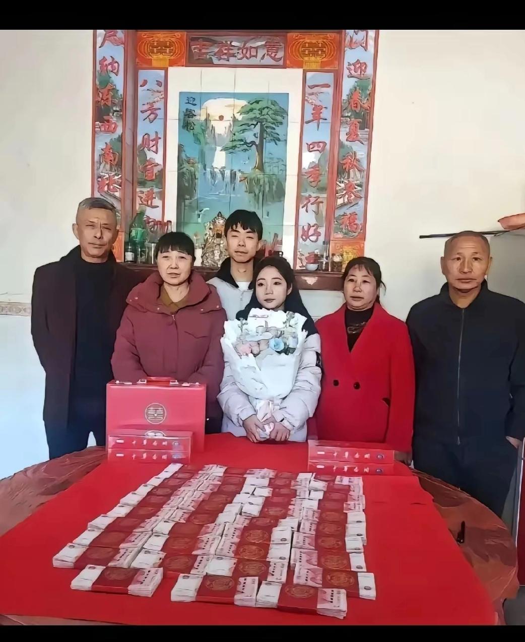 现在农村娶媳妇，简直成了“百万工程”，这话一点不夸张！
 
县城买房+装修得五六