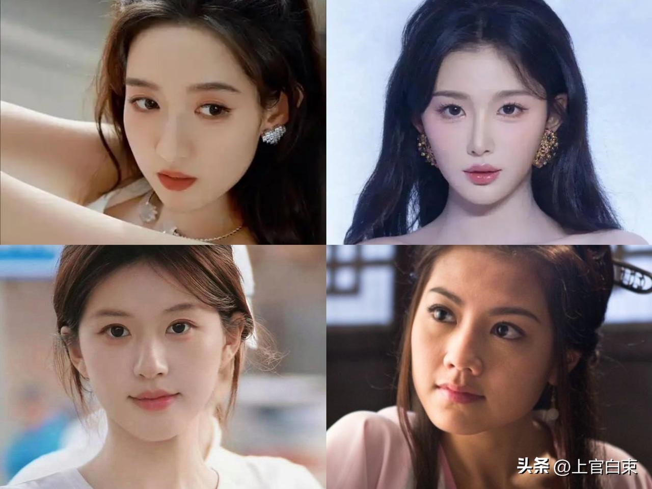 最喜欢的当代四大美女明星：
1，王玉雯——冰焰美女
外表冷艳，但却极具亲切感，有