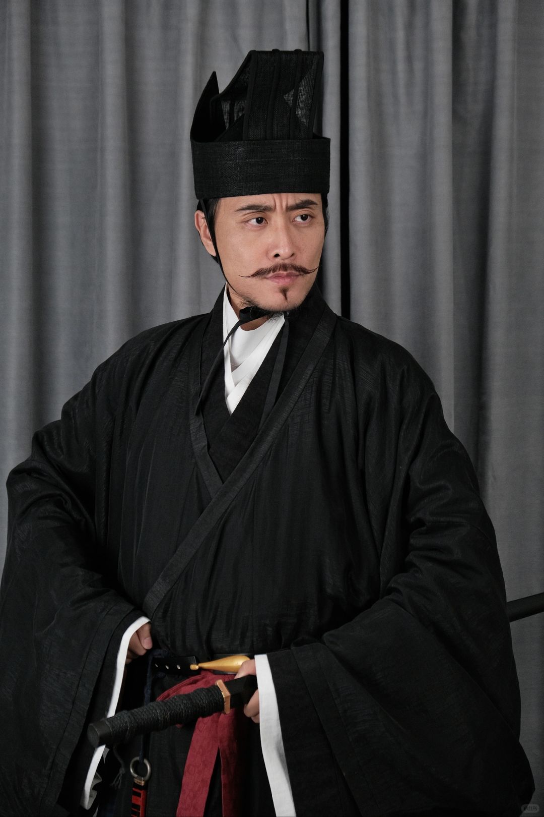 【东汉·三国·文官】簪笔·介幘·进贤冠