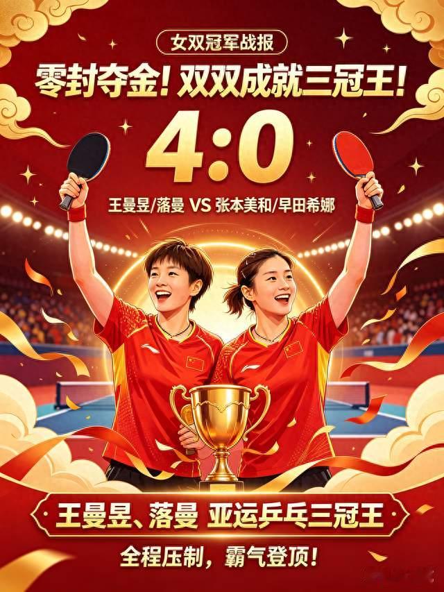 王曼昱/蒯曼横扫夺金