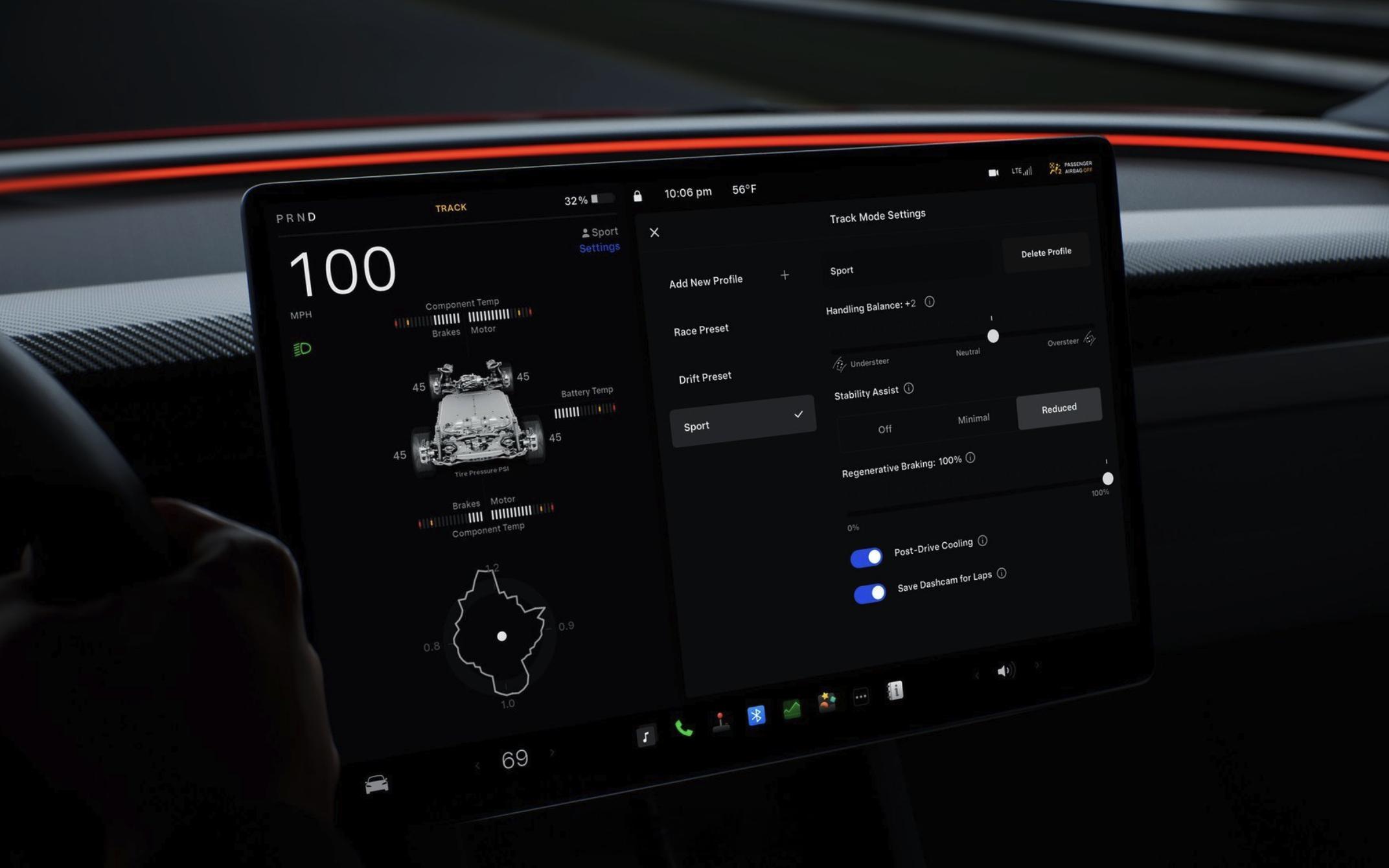 特斯拉 Model3 的内饰小升级：中控屏从 15.4 英寸到 16 英寸，向新