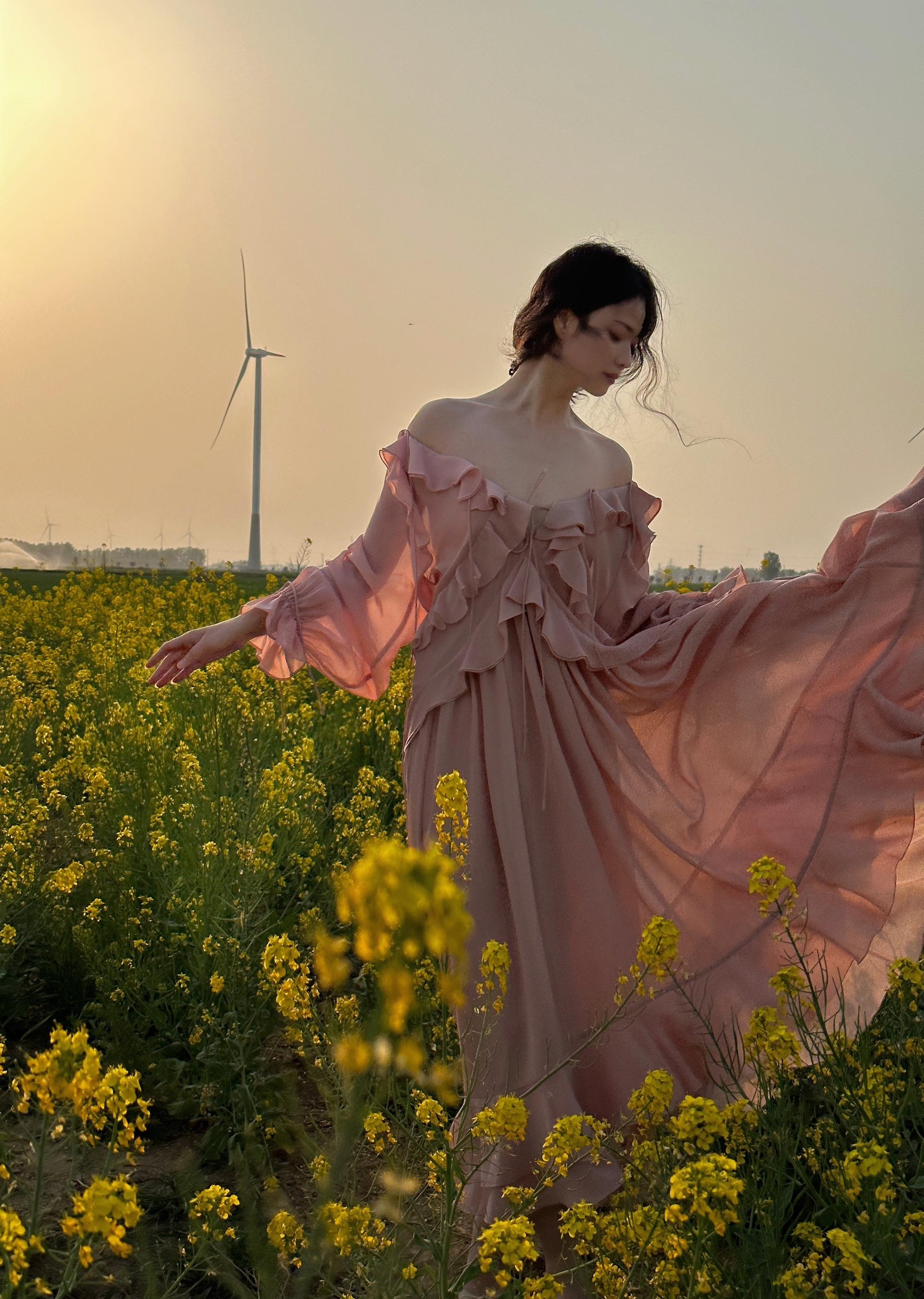 rape flower🌼。仙女裙生活美学