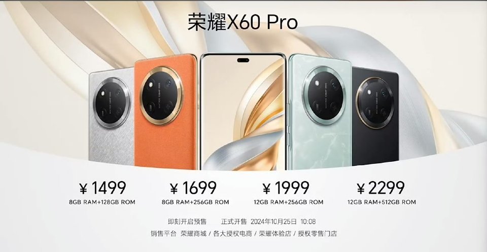荣耀X60起售价1199元，X60 Pro为1499元。大家觉得如何？[思考] 
