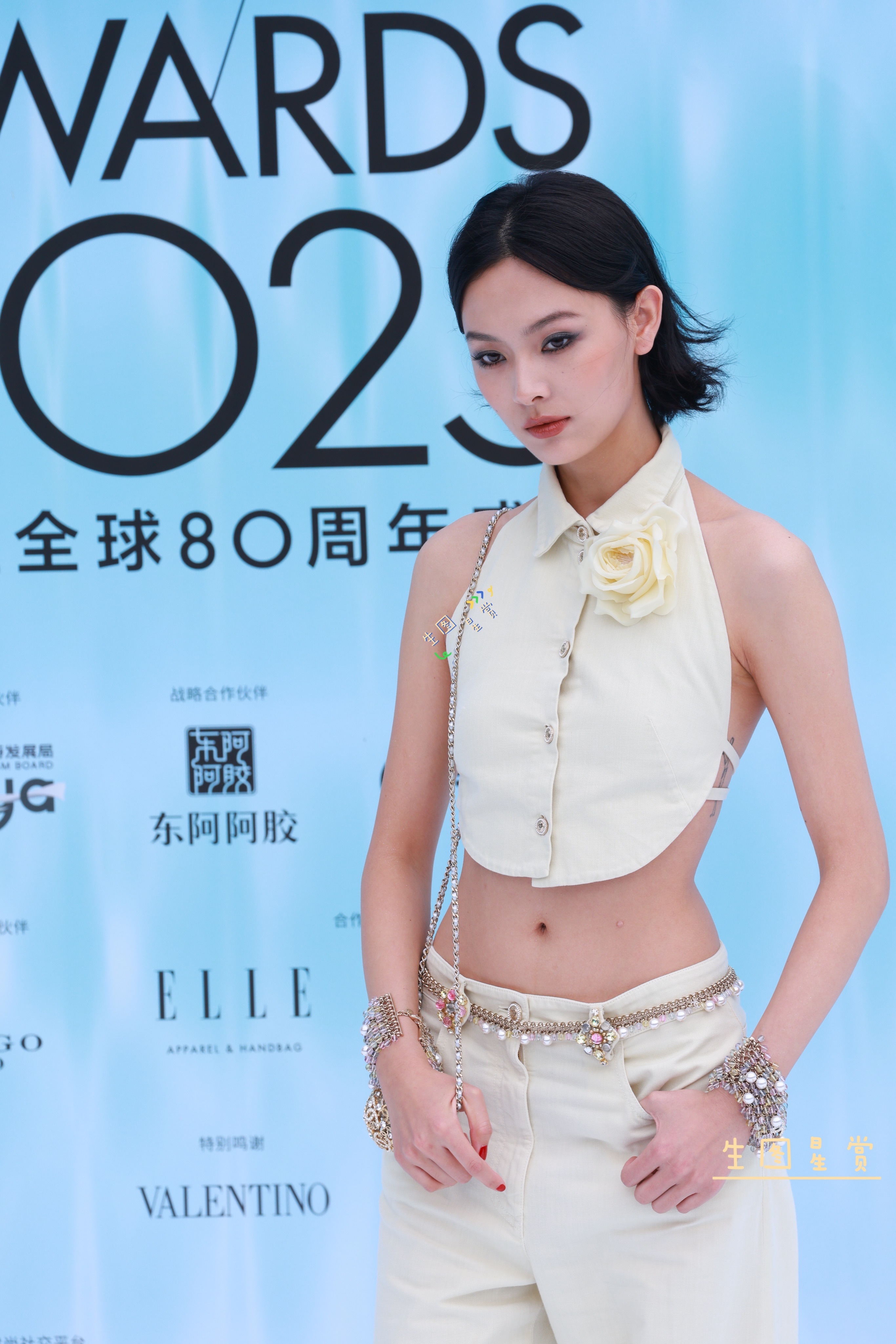 赵佳丽ELLE红毯生图超模气场好绝ELLE风尚大典 ​​​