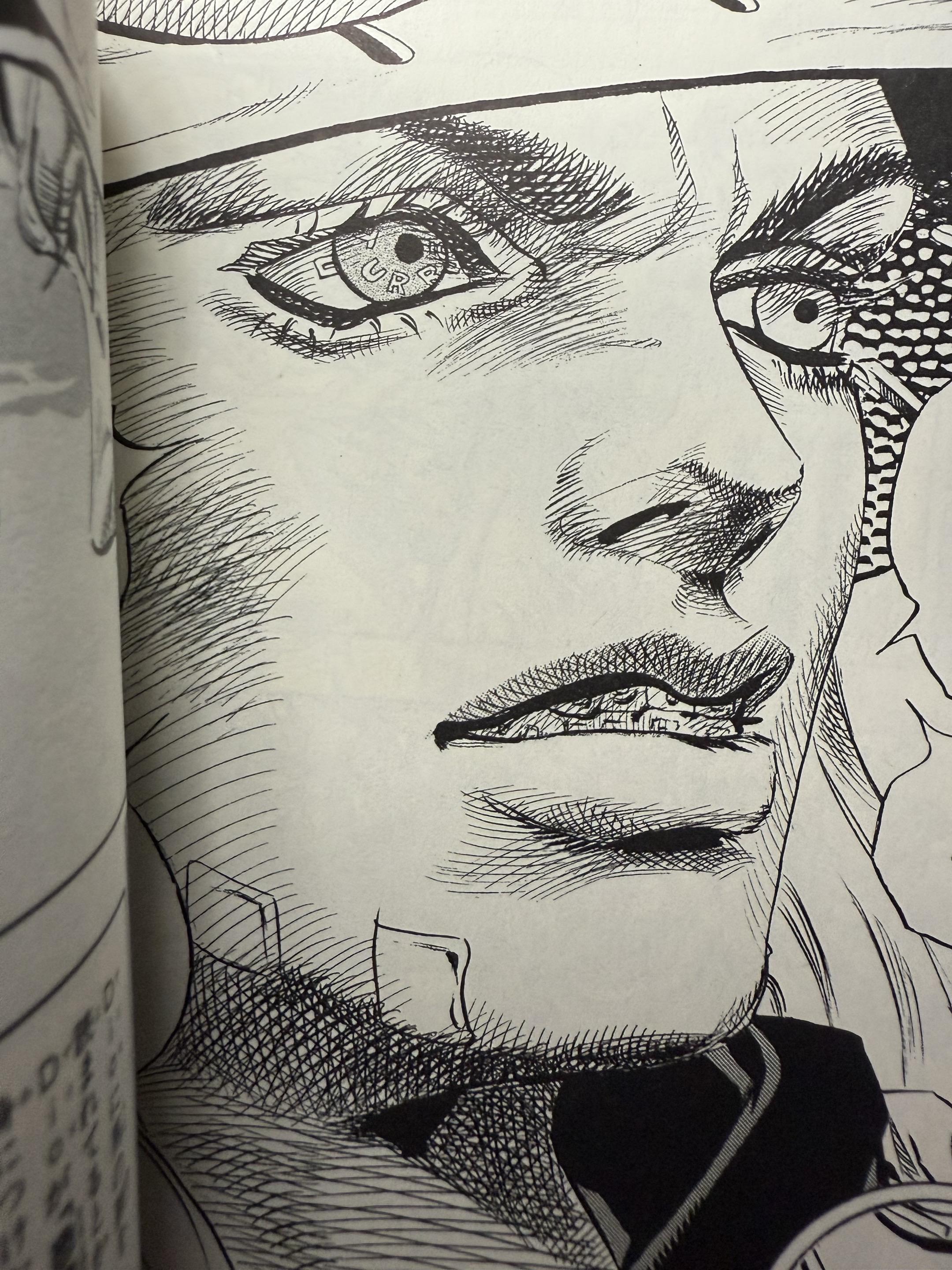 关于漫画。漫画家荒木追求的结构之美，冲出画面的触摸感