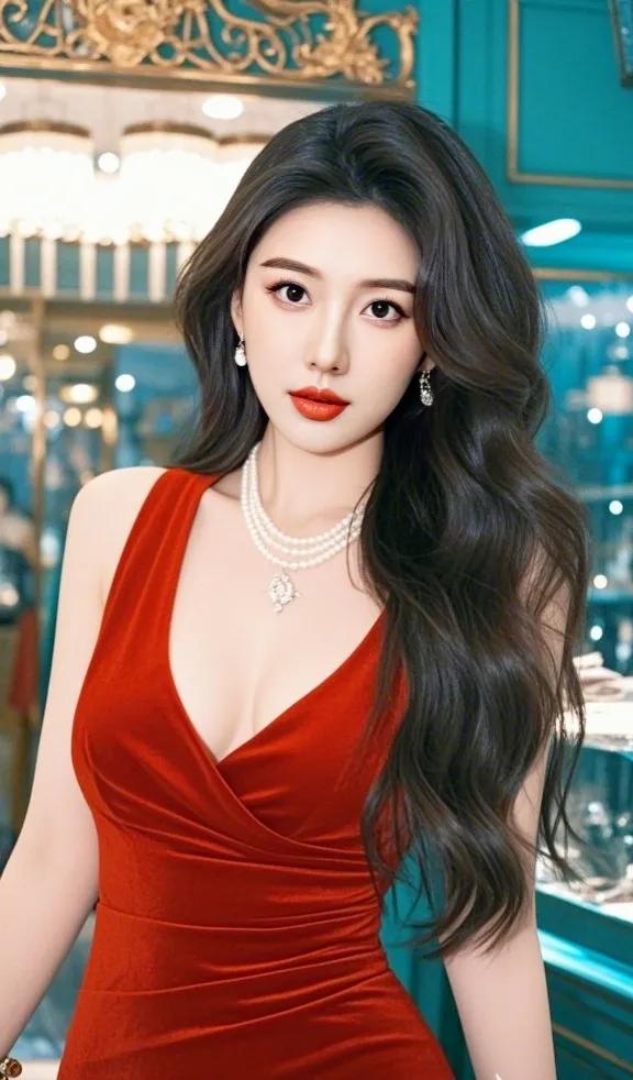 优雅动人，性感妩媚。#女神美图安利# #女神图来袭# #女神美图推荐# #优雅美