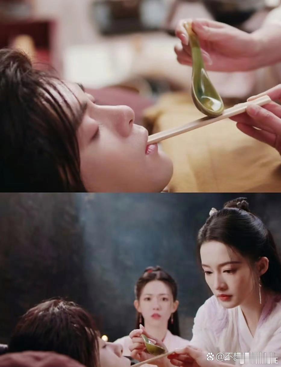 原来电视剧里喂药，不是必须得接吻或者强灌，居然还可以这样！学习到了 
