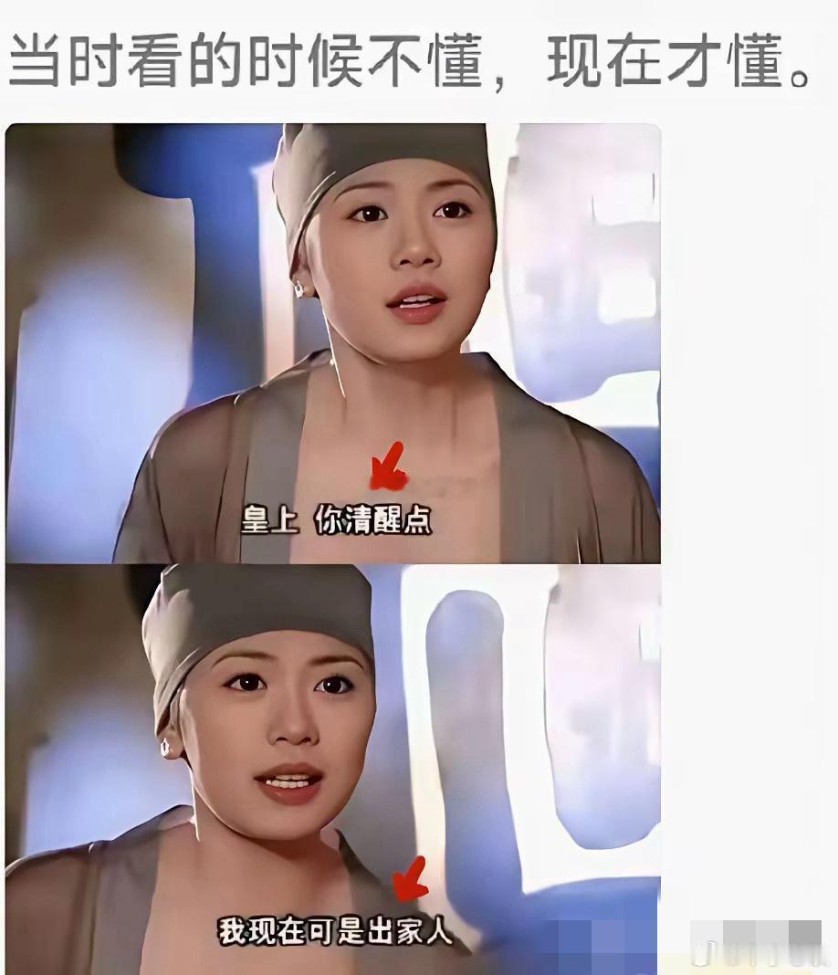 小时候光顾着看剧情了，现在才发觉是什么意思。 