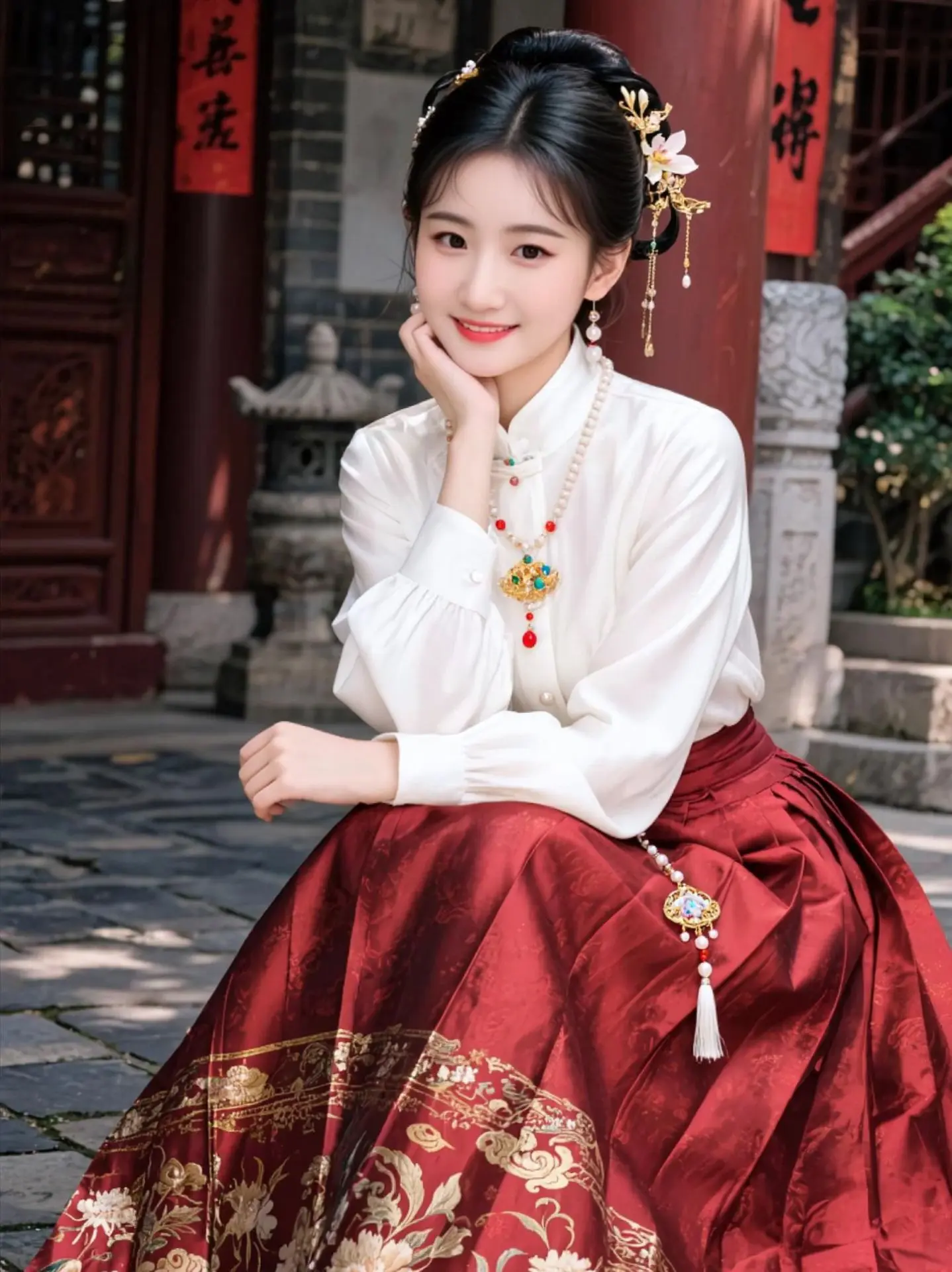 AI古风佳人写真 ai创作