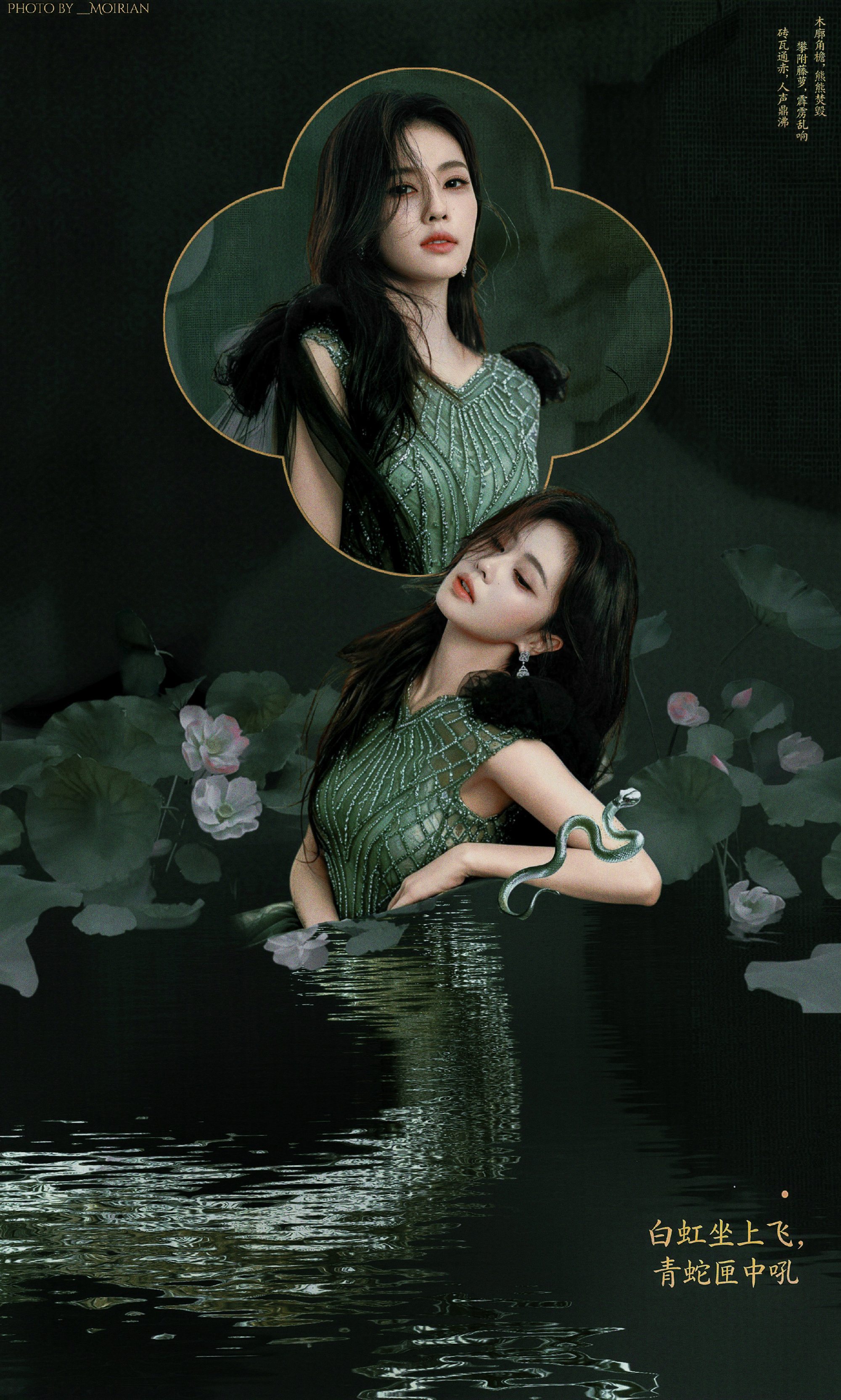 🐍只想舌吻白鹿柳智敏 蛇塑