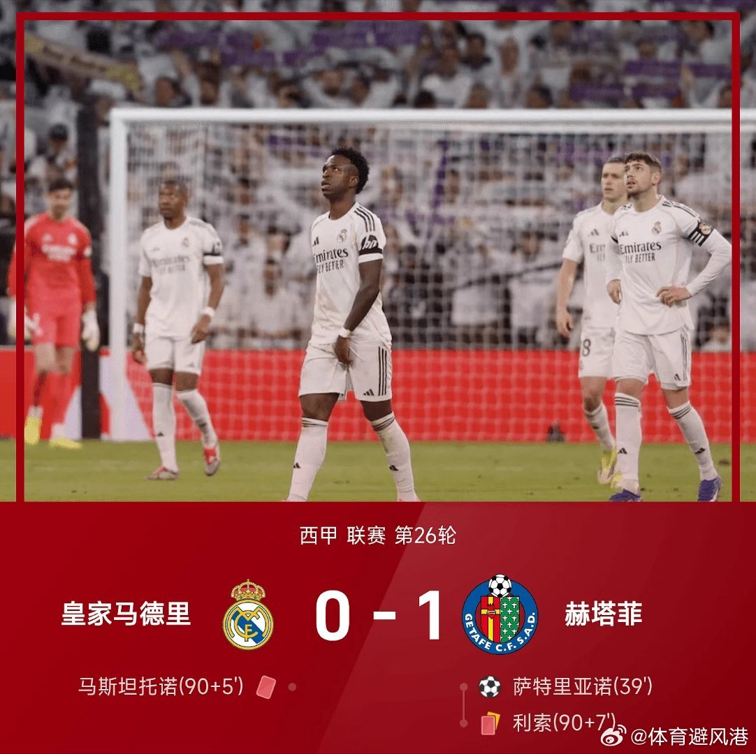 皇马0比1赫塔菲西甲每日足球推荐五大联赛 皇家马德里对阵赫塔菲。皇马从一开场就向