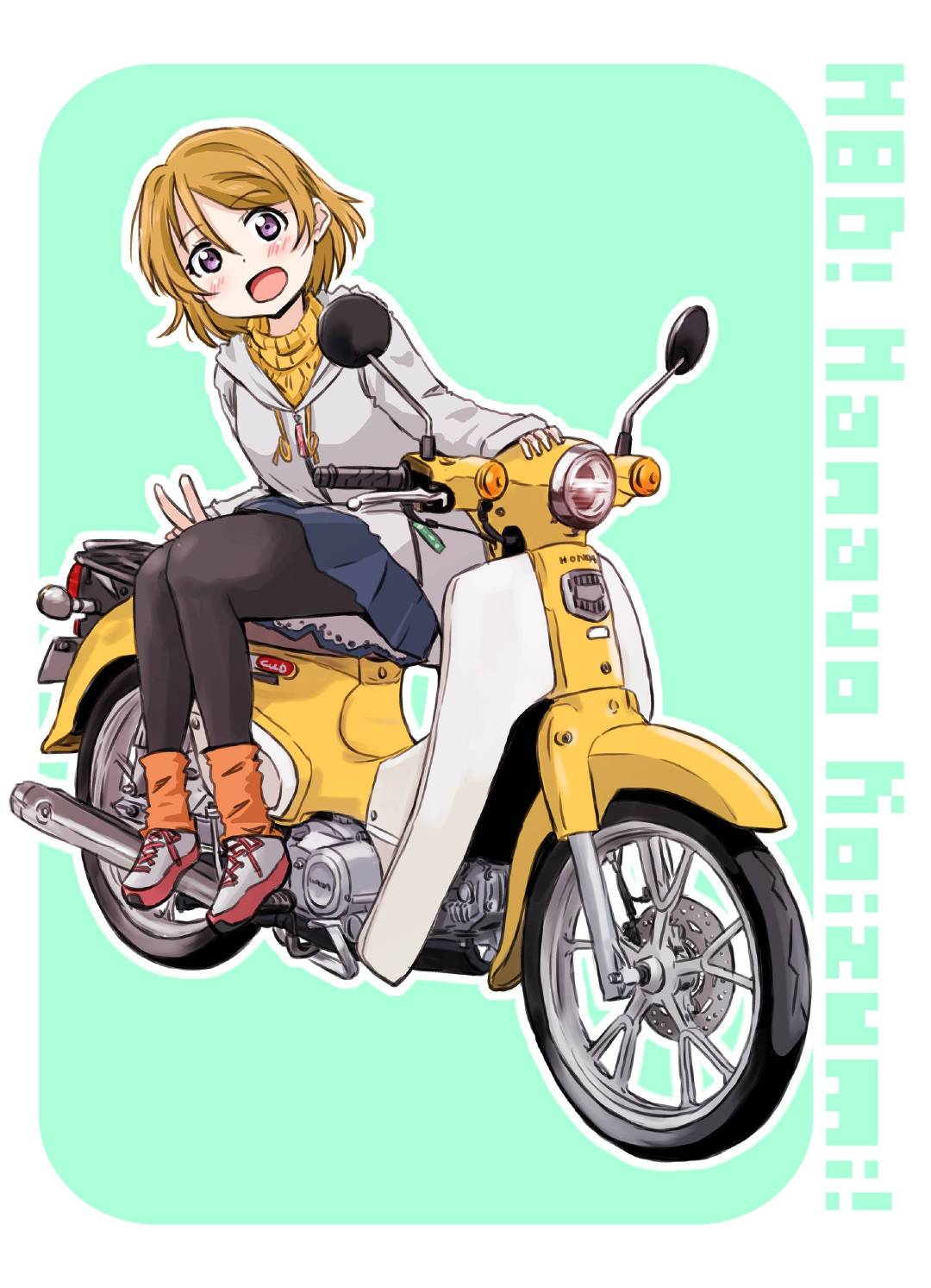 小泉花阳——LoveLive！——画师: まるよ，网页链接