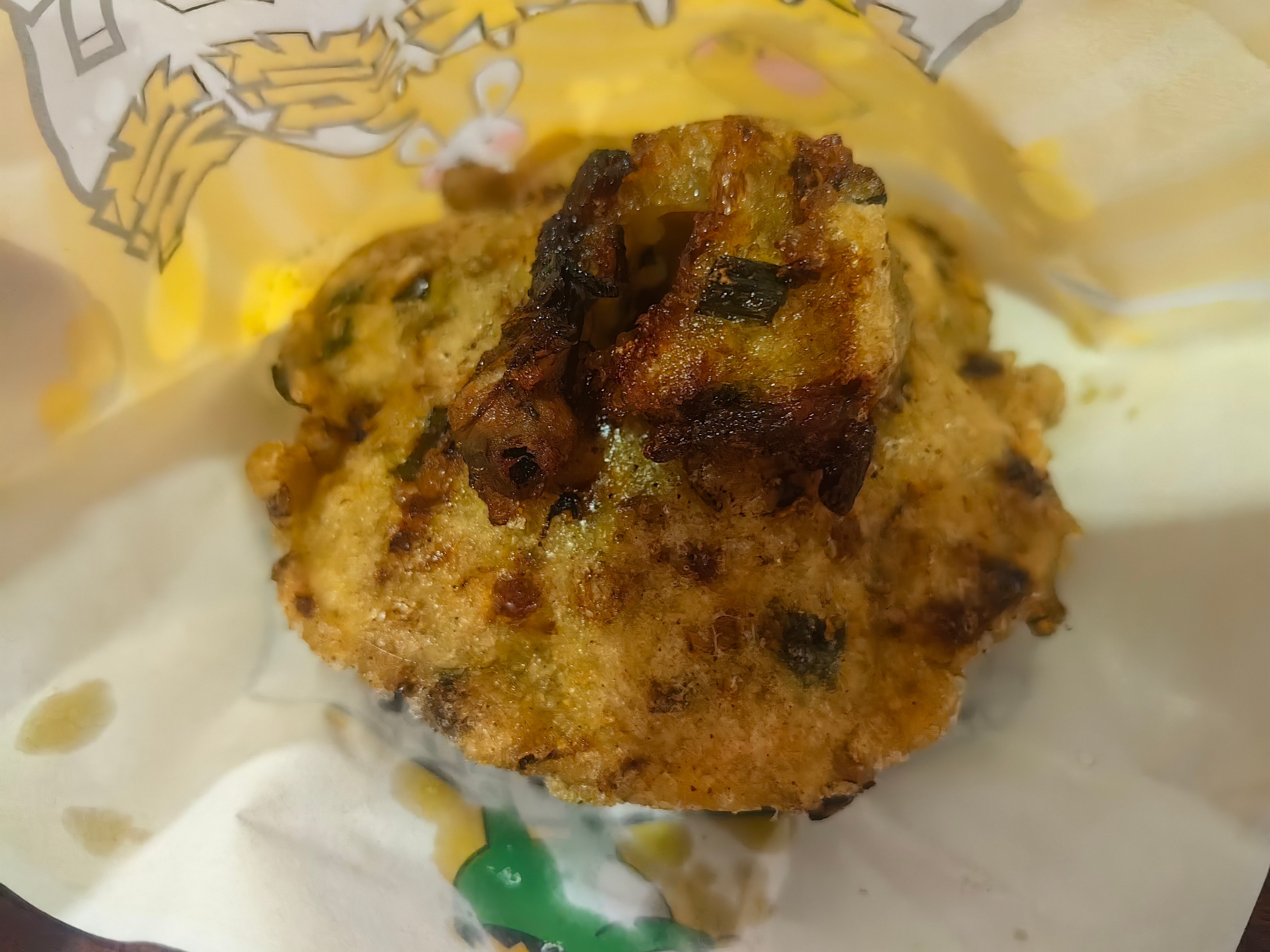 每日一餐分享绿豆粥，煎包，浮粿。 