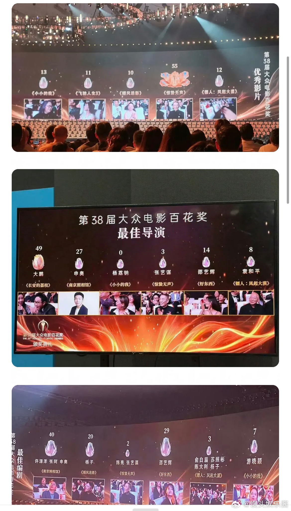 惊蛰无声得优秀影片太幽默了，导演仅三票，编剧仅两票，还能得优秀影片这不矛盾吗？ 