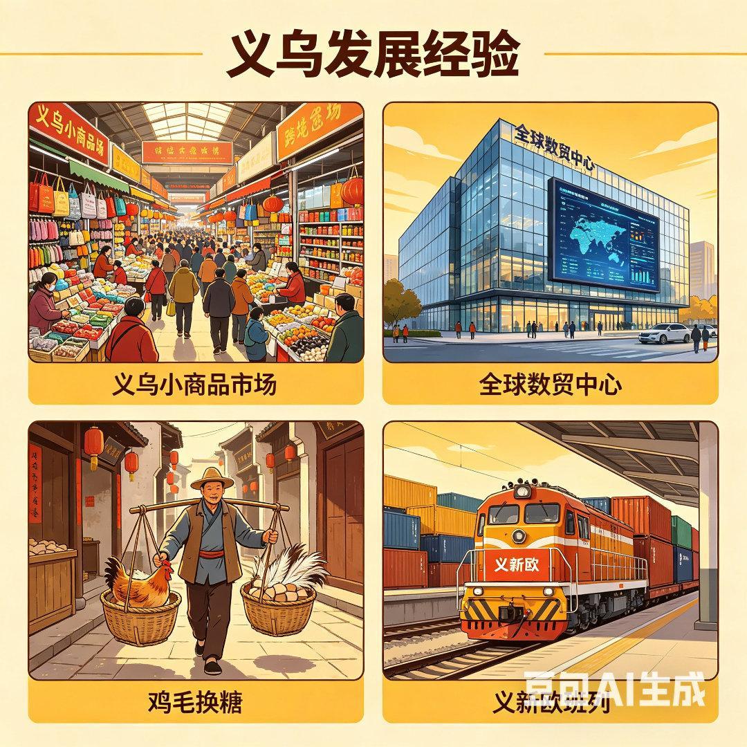 把义乌发展经验进一步总结好运用好 义乌发展经验火出圈了！这是实打实的高质量发展之